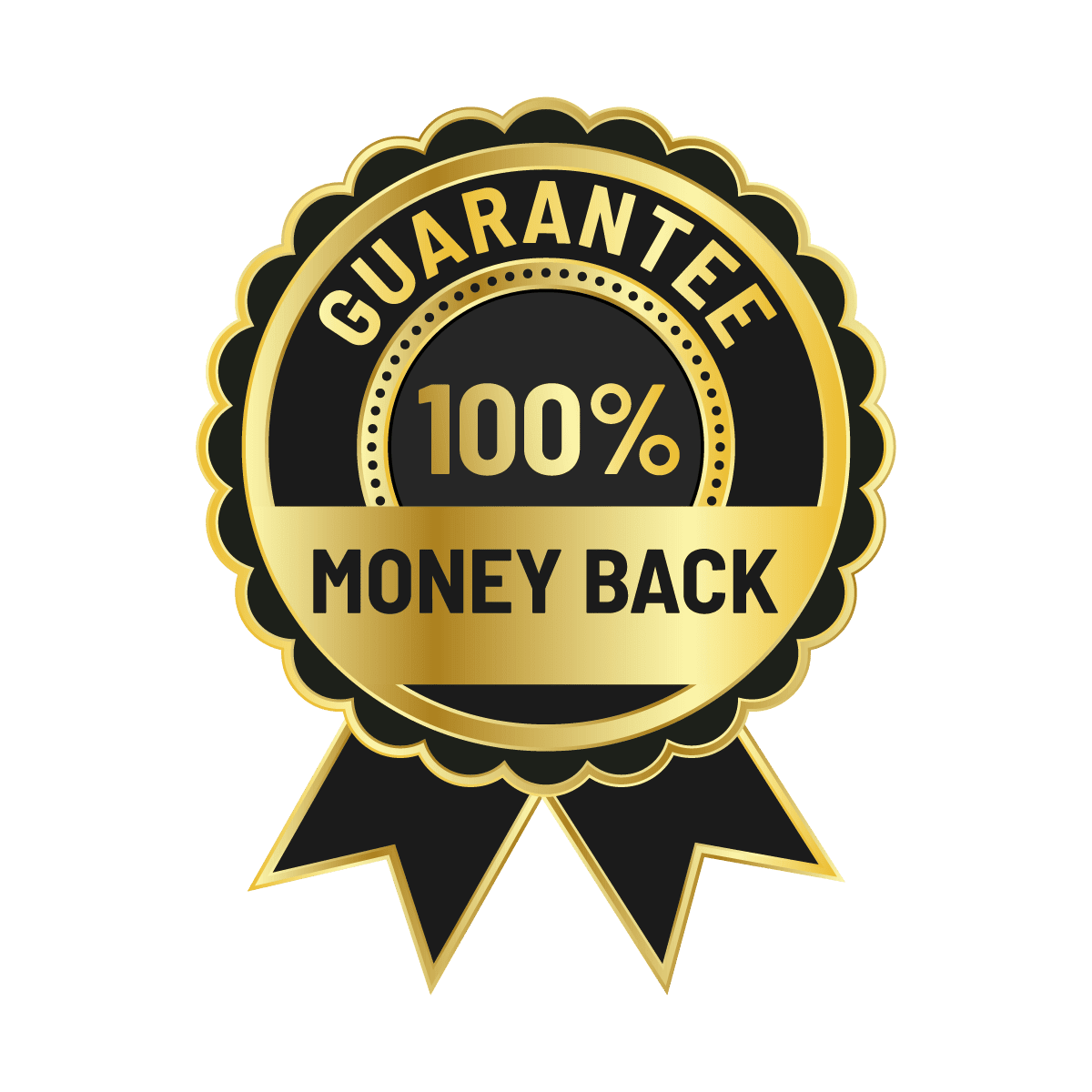 100% Money Back Guarantee