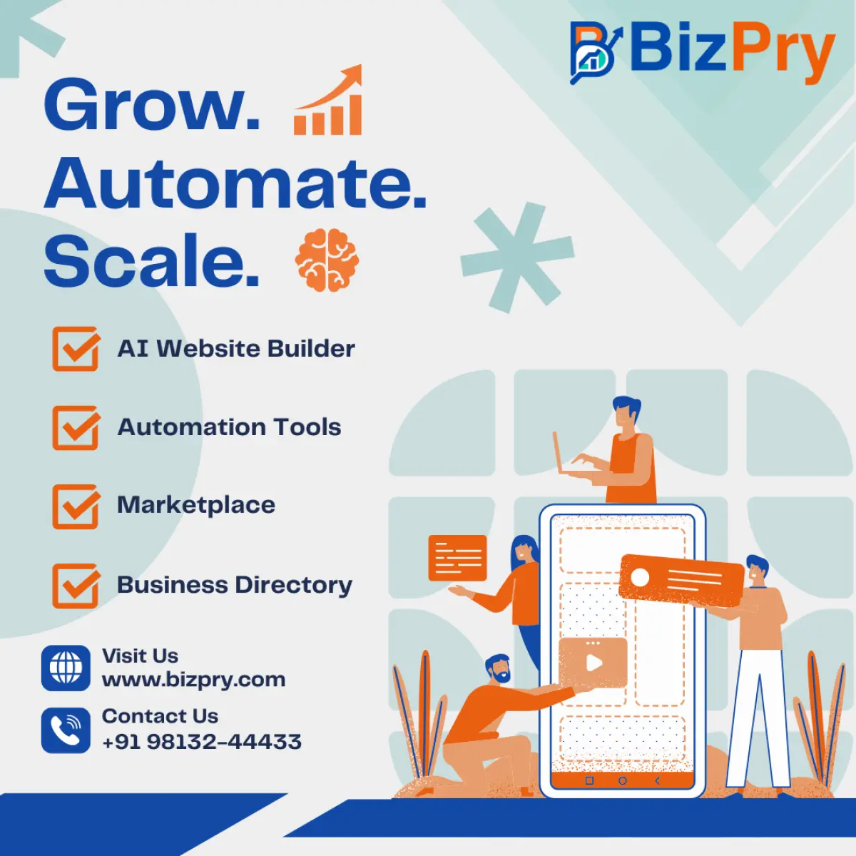 Grow, Automate & Scale Your Business with AI-Powered Digital Solutions