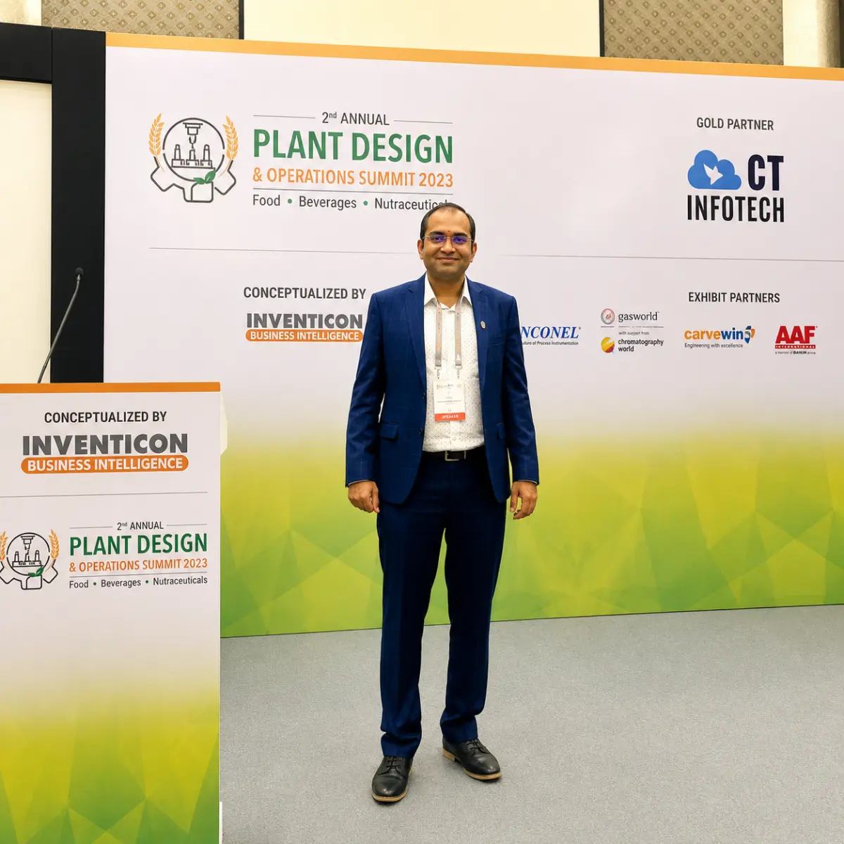 Representing Leadership at Global Industry Summit