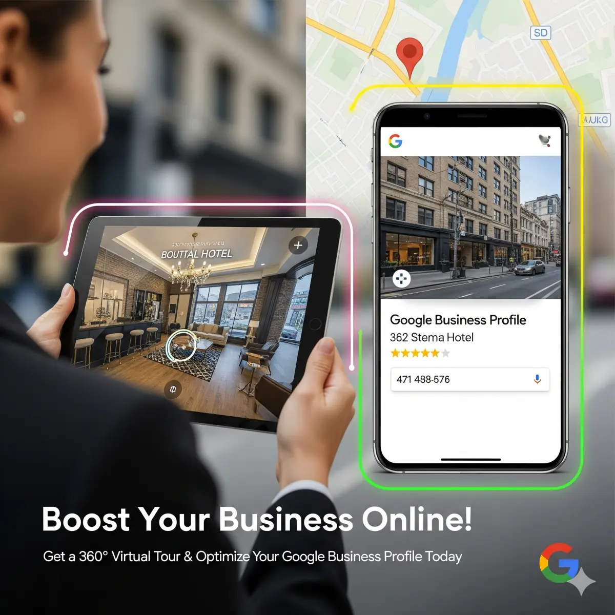 Google 360 Virtual Tour of Business