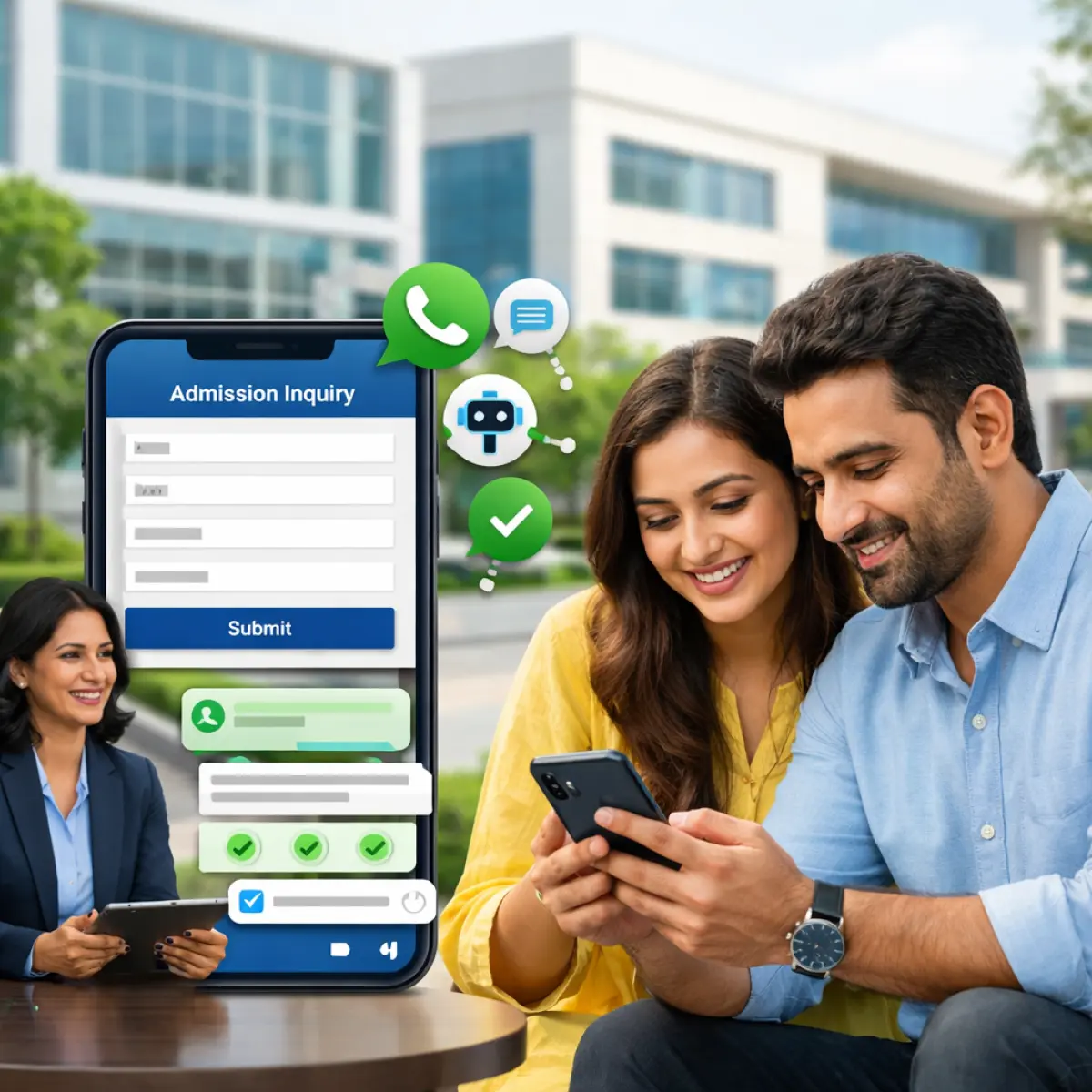 How Schools Can Increase Admissions Using Website & WhatsApp Automation in 2026