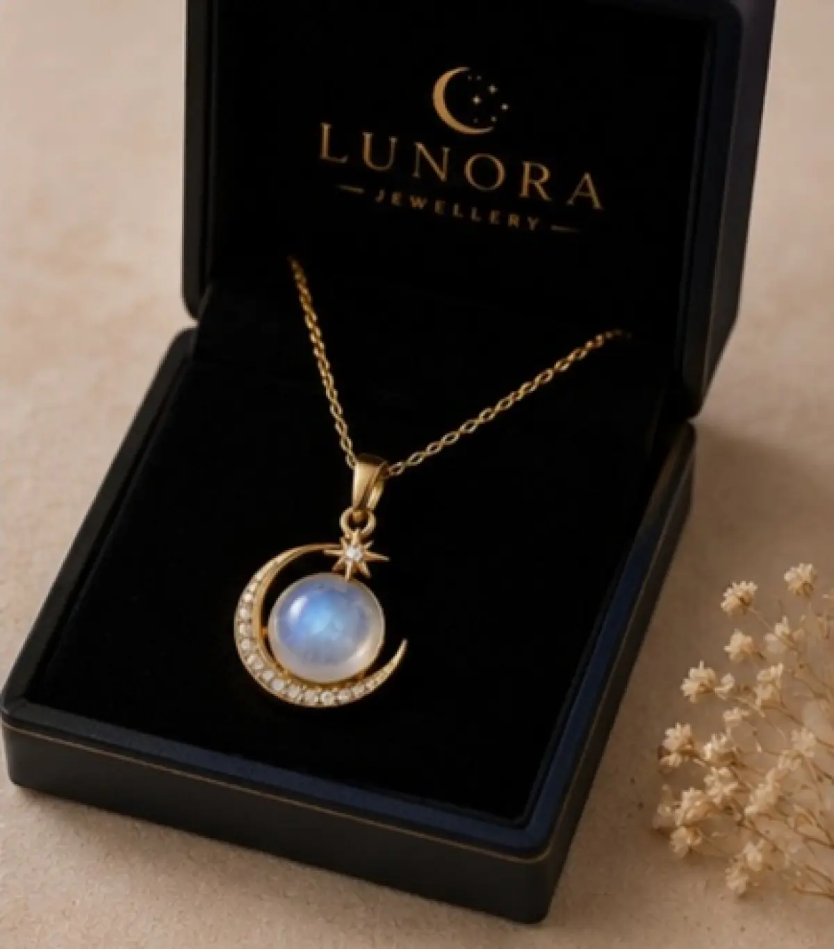 Celeste Moonstone Pendant