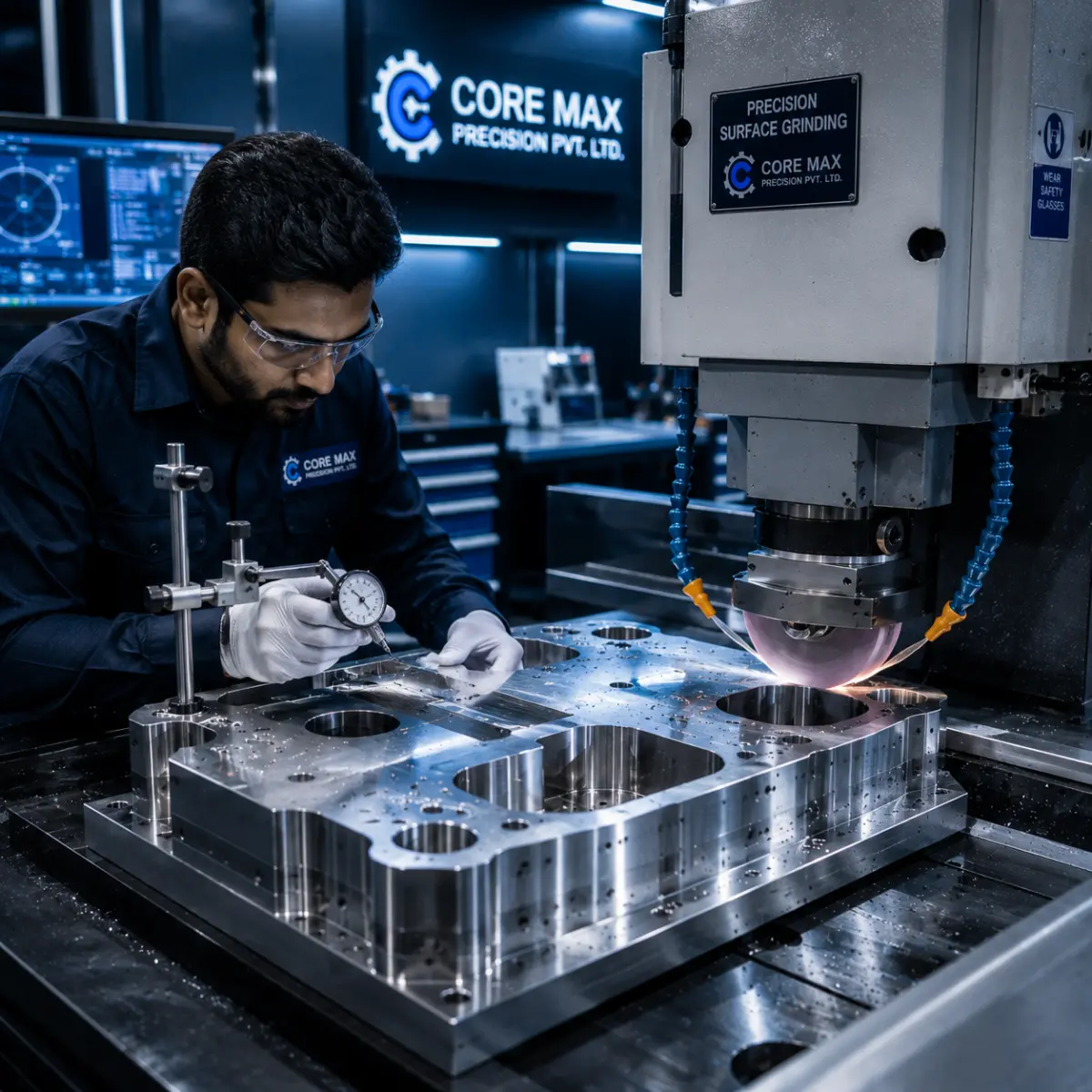 Precision Surface Grinding Services