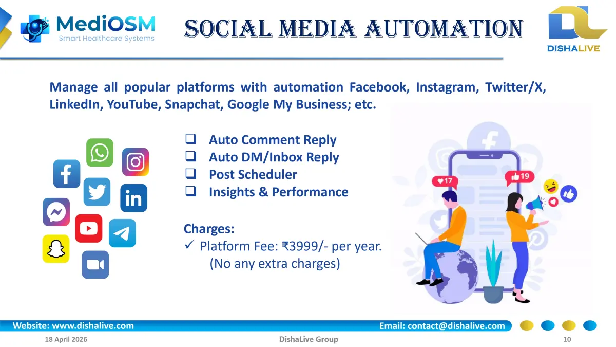 Social Media Automation for Healthcare